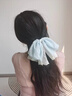 伊黛儿蕾丝蝴蝶结发夹女后脑勺马尾夹2026新款头发抓夹大号盘发夹子头饰 实拍图