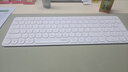 雷柏（Rapoo）E9300G升级款 99键无线/蓝牙多模键盘 刀锋超薄紧凑便携无线键盘 电脑笔记本商务办公键盘 白色 实拍图
