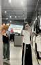 adidas情侣休闲纯棉上衣圆领正肩短袖T恤男女夏季阿迪达斯轻运动   米白   XS 实拍图