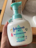 强生婴儿牛奶洗发沐浴二合一400ml 新生儿宝宝儿童洗发水沐浴露泡沫型 实拍图