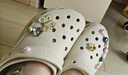 卡骆驰（CROCS）新款厚底云朵洞洞鞋送女友礼物206750 骨白色 38 -39 实拍图