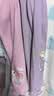 迪士尼女童打底裤夏款爱莎公主2026新款儿童裤子夏季薄款SP31253 紫 120 实拍图