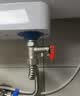 志高（CHIGO）电热水器家用储水式卫生间洗澡2200W出水断电扁桶双胆速热热水器 标配数显+双防电墙+上门安装 60升(3人) 实拍图