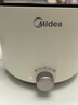 美的（Midea）电煮锅 泡面火锅宿舍小电锅 电蒸锅 多功能家用电热锅 2.6L蒸煮一体 小型2-3人用 配带蒸笼XZE2076 实拍图