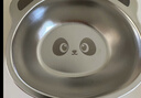 onlycook316不锈钢宝宝辅食碗 儿童餐盘饭碗 卡通小碗婴儿餐具餐盘-萌熊 实拍图