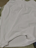 京东京造10A抗菌长袖t恤男卫衣打底衫衣服小白T男装春季宽松休闲白色S 实拍图