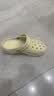 卡骆驰（CROCS）Classic Platform Clog 云朵沙滩时尚休闲洞洞鞋4cm女款骨白色 实拍图