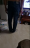 真维斯（Jeanswest）牛仔裤男春夏季薄款2026新款天丝舒适修身直筒高端潮牌休闲裤子男 蓝色+深蓝【天丝薄款组合】 34 码(2尺7) 【建议150-160斤】 实拍图