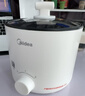 美的（Midea）电煮锅 宿舍小电锅 电蒸锅 学生寝室一体泡面小火锅电煮锅 多功能锅 电热锅 XZE1613 配蒸笼 1.7L 实拍图