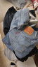 Levi's李维斯冰酷系列26年春夏新款牛仔裤男直筒凉感防晒夏薄款505裤子 蓝色 29 (32) 实拍图
