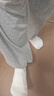京东京造儿童袜子夏季薄款纯棉女童条纹中筒袜透气防滑防臭青少年12-18岁 实拍图