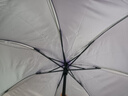 【全网爆款】手动UV折叠雨伞男女晴雨伞两用防晒遮阳黑胶伞 【新人福利】7骨 纯色随机无黑胶 实拍图
