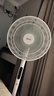 美的（Midea）【幸运草安睡1S】一级能效直流变频声控电风扇家用遥控卧室静音落地扇台式桌面抗菌大风力转页扇 实拍图