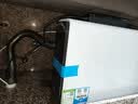海尔（Haier）净水器鲜活水pro+1200G瞬时1400G抑菌滤芯触控龙头双出水厨房专用台下母婴直饮净水机R883 实拍图