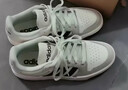 adidas ENTRAP美式校园风运动少年感复古篮球风板鞋男女阿迪达斯 汉玉白/岩层橄榄绿/银灰绿   40 实拍图