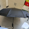 C'mon 全自动晴雨伞三折大号防紫外线防晒太阳伞遮阳伞男士自动伞 黑色 实拍图