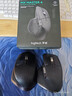 罗技（Logitech）大师系列 MX Master 4 高性能无线蓝牙鼠标  办公鼠标 静音鼠标  升级款 石墨黑 带无线接收器 实拍图