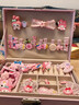 贝慕星首饰盒美乐蒂库洛米儿童玩具3-6岁女孩女童生日礼物女童发饰发夹 实拍图