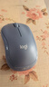 罗技（Logitech）M221 轻音鼠标 无线鼠标 办公鼠标 对称鼠标 带无线微型接收器 雾霭蓝 实拍图