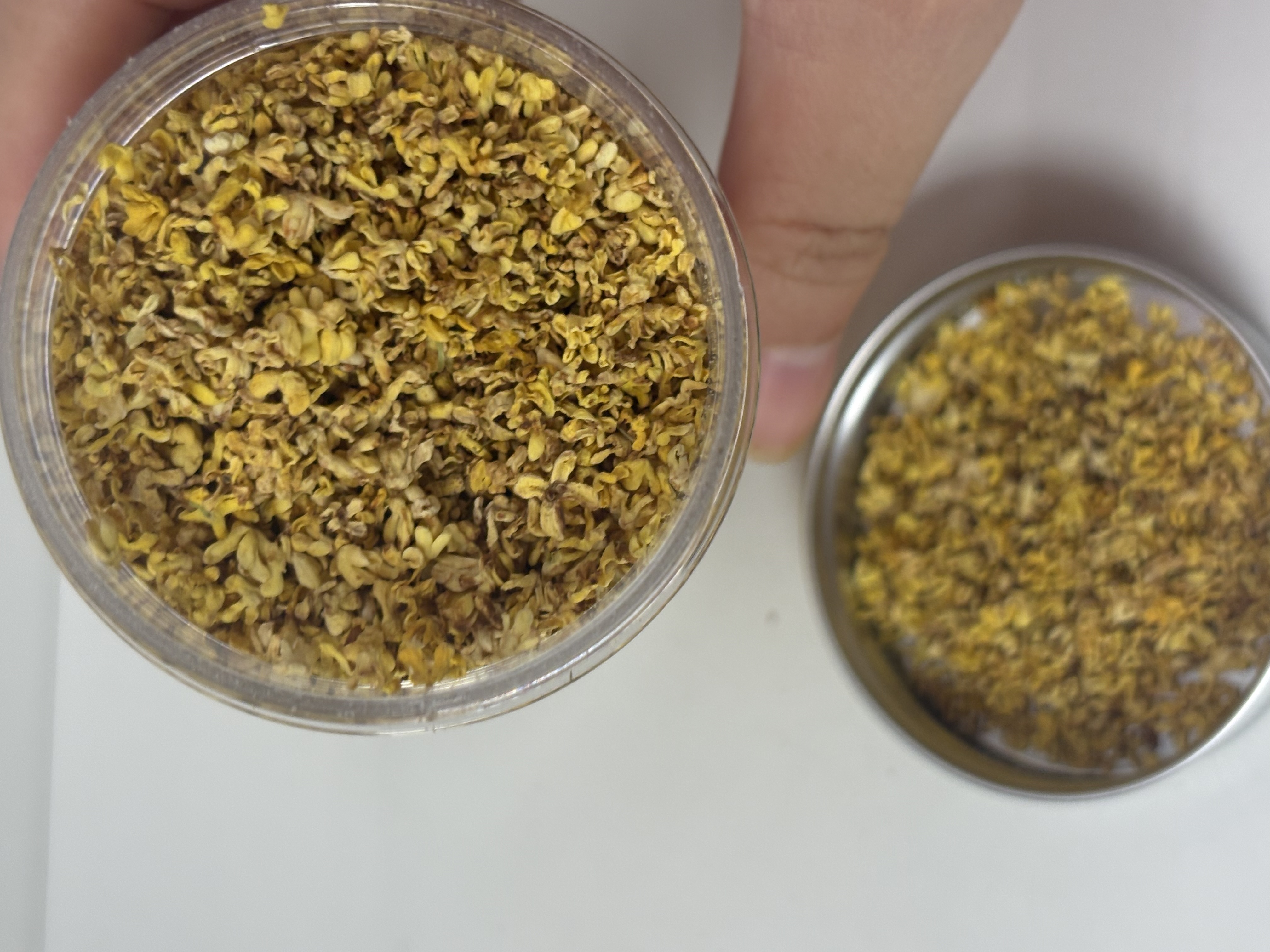 云山半干桂花30g桂林鲜金桂花干食用泡茶水烘焙糕点酒酿蛋糕甜品无硫熏 实拍图
