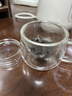 富光花茶杯透明茶杯内胆茶水分离杯办公室玻璃杯子水杯350ml 实拍图