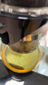 金灶（KAMJOVE）玻璃茶壶泡茶壶懒人茶具飘逸杯按压式冲茶器过滤茶水分离绿茶杯 实拍图