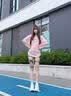 回力情侣运动鞋女2026秋冬季新款百搭鞋子女百搭学生休闲鞋 白粉 38 实拍图