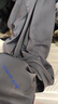 真维斯（Jeanswest）冰丝短袖t恤男士夏季新款清凉透气运动上衣男宽松吸汗健身跑步衣 深灰 纯色 2XL 【推荐体重140-160斤】 实拍图
