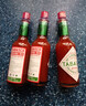 辣椒仔（Tabasco）美国进口塔巴斯科辣椒酱 必胜客低脂肪沙拉意面辣椒汁调味汁西餐 3瓶装 实拍图