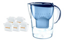 碧然德（BRITA）过滤净水器 家用滤水壶 净水壶 海洋系列 3.5L（蓝）+专家版滤芯5枚 环保加固包装 实拍图