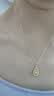 周六福足金999黄金项链女O字链生日礼物计价A0510871 约2.62g 40+5cm 实拍图