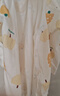 贝瑞加（Babyprints）宝宝连体衣2件装婴儿纯棉系带哈衣新生儿爬服亲肤柔软 黄66 实拍图