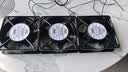 德力西电气工业风机 轴流风机 轴流风扇 机柜散热风扇220v/380v风机 120*120*38 220V（滚珠） 实拍图