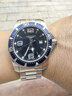 浪琴（LONGINES）瑞士手表 康卡斯潜水系列 男士钢带机械表L38414966 实拍图