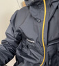 mont·bell 雨行者冲锋衣男款户外轻便防风防水保暖单层硬壳上衣 1128661 GRPH石墨色 L 实拍图