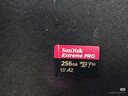 闪迪（SanDisk）256GB TF（MicroSD）内存卡 A2 4K V30 U3 C10 至尊超极速移动存储卡 读速200MB/s 写速140MB/s 实拍图
