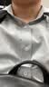 庄吉【DP免烫】纯棉衬衫男短袖休闲商务抗皱易打理全棉衬衣 白色 40 实拍图