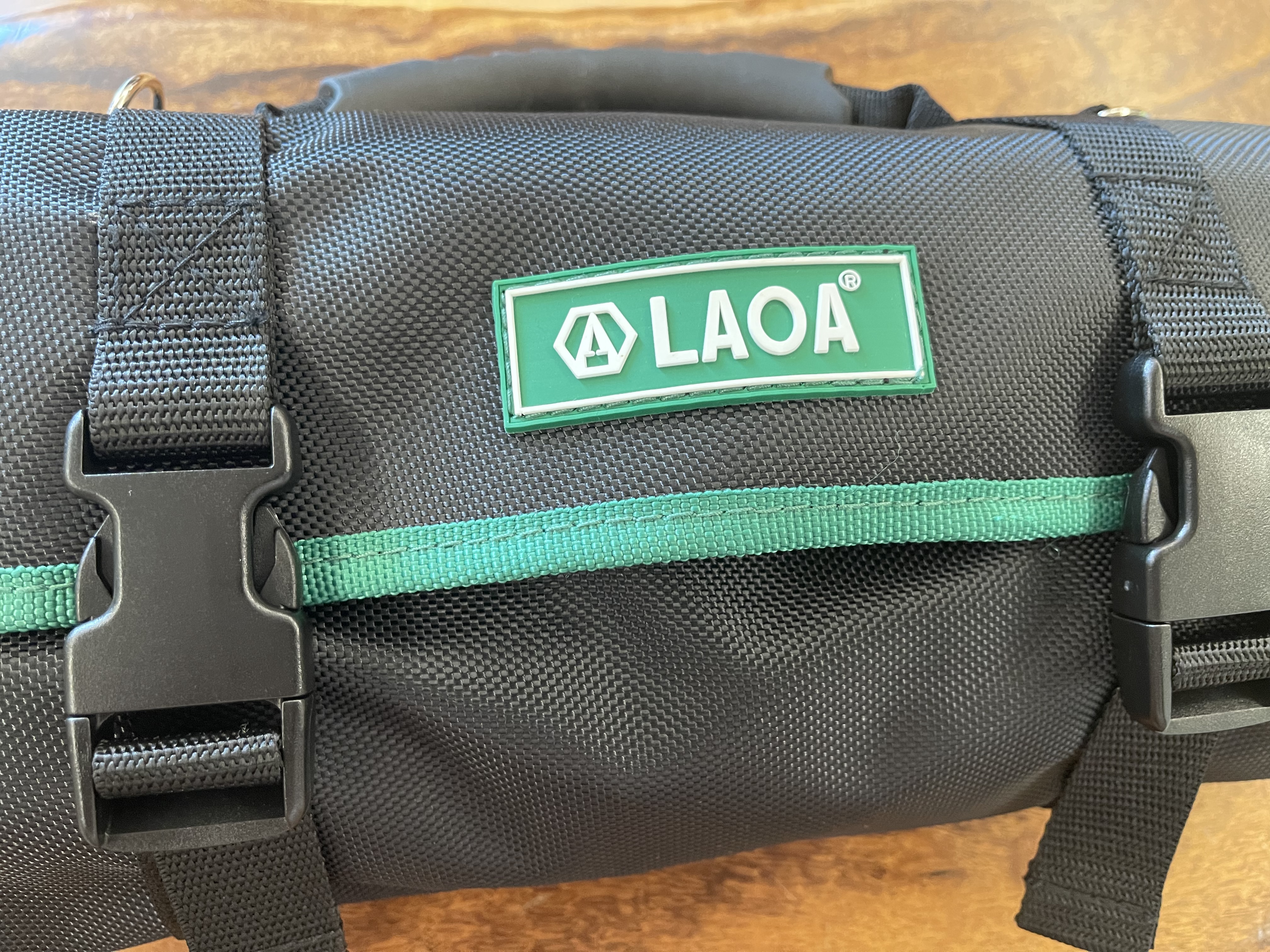 LAOA(LAOA)加厚牛津工具包卷筒工具包 多功能手提维修包收纳包滚筒包 简易收纳卷包大号LA212823 实拍图