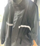 乐优佰易 反光成人雨衣套装分体式 C牛津布单帽檐 4XL 防暴雨含雨裤骑车交通 实拍图
