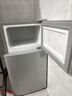 华宝小冰箱小型家用出租房用冷藏冷冻两用一级能效节能省电迷你宿舍寝室办公室二门电冰箱 【一级能效】68L银色【全国联保】 实拍图