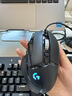 罗技（G） G502 HERO主宰者 有线鼠标 游戏鼠标  g502hero  可配重HERO引擎 礼盒送男友 RGB炫彩灯光 G502HERO+桌垫 实拍图