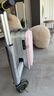 爱尔威（Airwheel）电动行李箱可骑行智能拉杆登机箱可坐可代步20英寸 SX豪华版一粉 实拍图