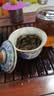 兮元记青花汝窑三才盖碗茶杯单个高档家用国风功夫泡茶碗三件套茶具套装 繁花米黄汝窑纳香盖碗（180ml） 实拍图