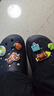 卡骆驰（CROCS）檀健次同款经典泡芙洞洞鞋百舒适男沙滩鞋女鞋休闲鞋|207521 黑色-001(含智必星) 39 (240mm) 实拍图