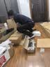 智新木王鞋柜家用门口入户柜带换鞋凳一体玄关柜客厅带挂衣架沙发隔断柜 实拍图
