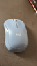 罗技（Logitech）M221 轻音鼠标 无线鼠标 办公鼠标 对称鼠标 带无线微型接收器 雾霭蓝 实拍图