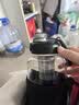 LOCKZI吨桶吨耐高温100度食品级开水防摔茶水分离玻璃泡茶杯大容量水杯 [独立茶网+杯套] 1500ml 高硼硅防爆 实拍图