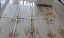 乐缔宝宝折叠爬行垫抗菌跳舞毯XPE双面婴儿爬爬垫加厚防滑地垫 实拍图
