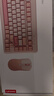 联想（Lenovo）K2_82 Pro三模键盘鼠标套装 无线蓝牙有线机械手感消音结构混彩灯效 办公游戏电脑键鼠套装 雾海蓝 实拍图