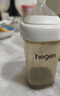 HEGEN海格恩新生儿奶嘴0-6个月以上超软硅胶仿母乳偏心防胀气婴儿奶嘴 【6-9个月】3阶圆孔奶嘴- 2只装 实拍图
